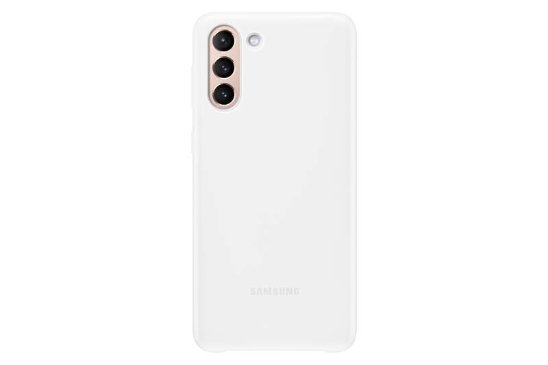Kryt na mobil Samsung LED Cover na Galaxy S21 bílý