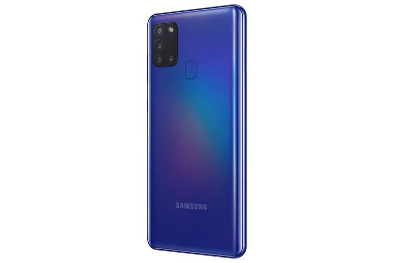 Mobilní telefon Samsung Galaxy A21s 128 GB modrý, Mobilní, telefon, Samsung, Galaxy, A21s, 128, GB, modrý