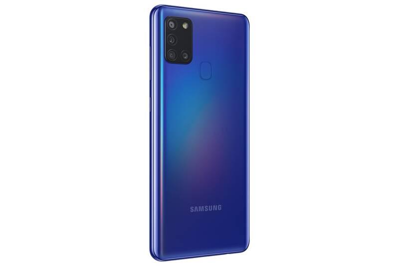 Mobilní telefon Samsung Galaxy A21s 128 GB modrý, Mobilní, telefon, Samsung, Galaxy, A21s, 128, GB, modrý