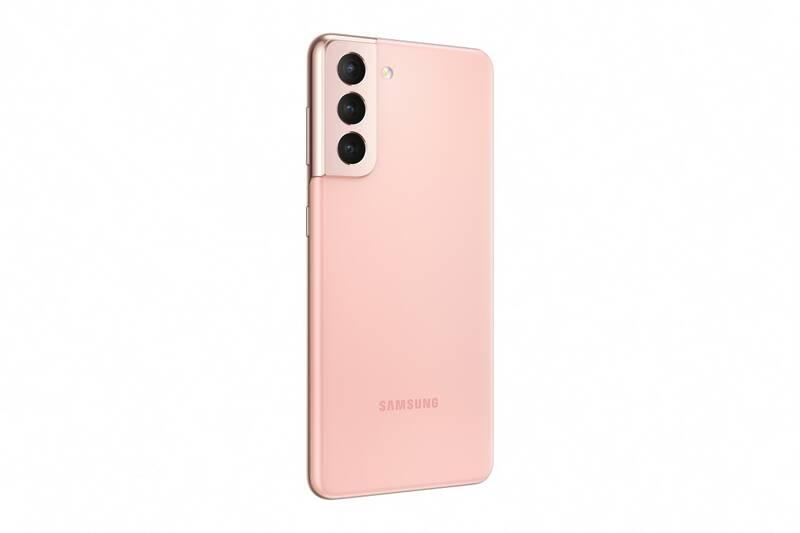 Mobilní telefon Samsung Galaxy S21 5G 128 GB růžový, Mobilní, telefon, Samsung, Galaxy, S21, 5G, 128, GB, růžový