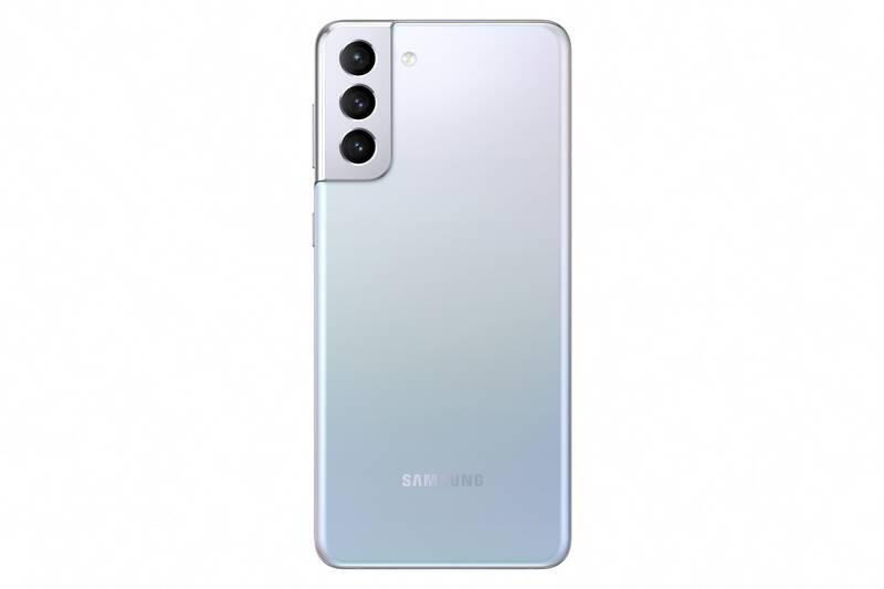 Mobilní telefon Samsung Galaxy S21 5G 128 GB stříbrný, Mobilní, telefon, Samsung, Galaxy, S21, 5G, 128, GB, stříbrný