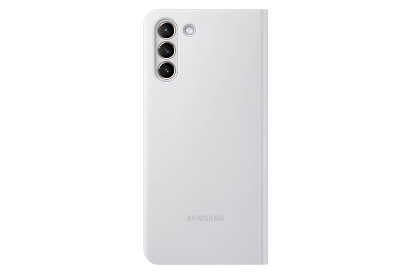 Pouzdro na mobil flipové Samsung LED View na Galaxy S21 šedé, Pouzdro, na, mobil, flipové, Samsung, LED, View, na, Galaxy, S21, šedé