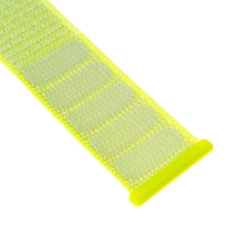 Řemínek FIXED Nylon Strap na Apple Watch 42 mm 44 mm - limetkový, Řemínek, FIXED, Nylon, Strap, na, Apple, Watch, 42, mm, 44, mm, limetkový