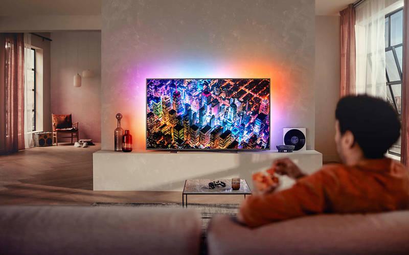 Televize Philips 75PUS7805 stříbrná