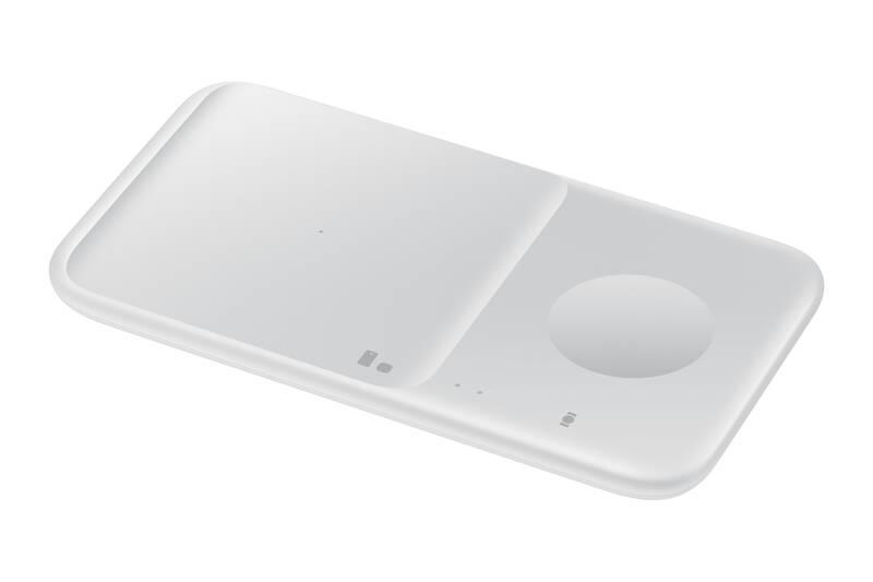 Bezdrátová nabíječka Samsung Duo Pad, 9W, bez kabelu bílá