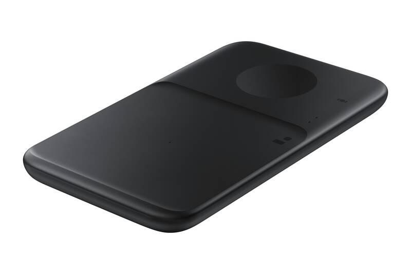 Bezdrátová nabíječka Samsung Duo Pad, 9W, bez kabelu černá