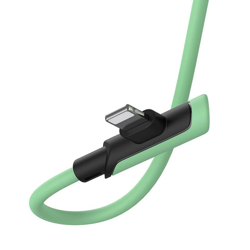 Kabel Baseus USB-C Lightning, PD 18W, 1,2m zelený, Kabel, Baseus, USB-C, Lightning, PD, 18W, 1,2m, zelený