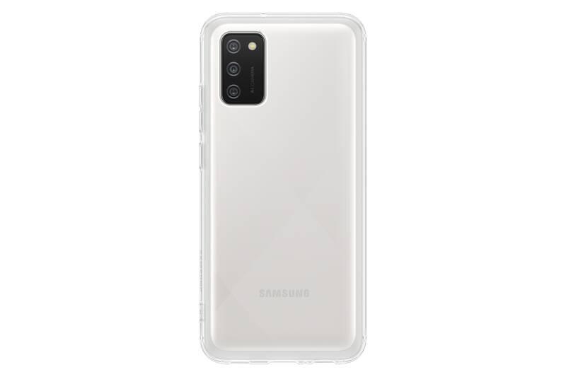 Kryt na mobil Samsung Galaxy A02s průhledný, Kryt, na, mobil, Samsung, Galaxy, A02s, průhledný