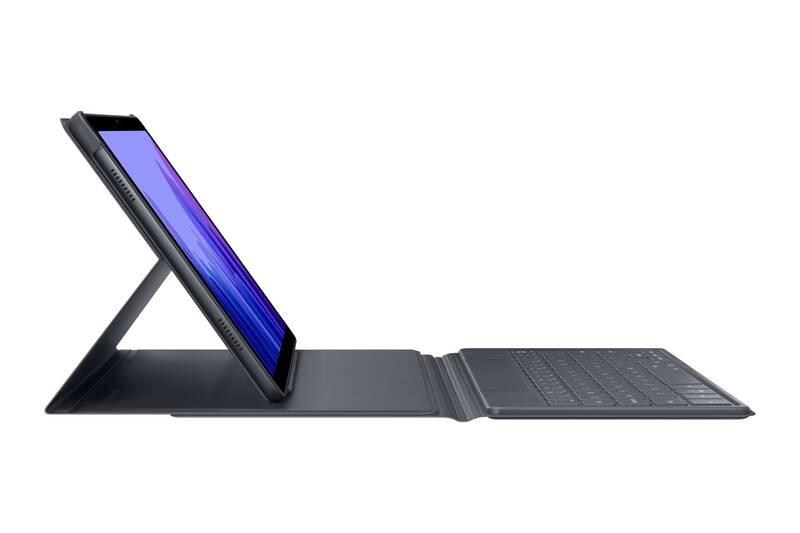 Pouzdro na tablet s klávesnicí Samsung Galaxy Tab A7 šedé