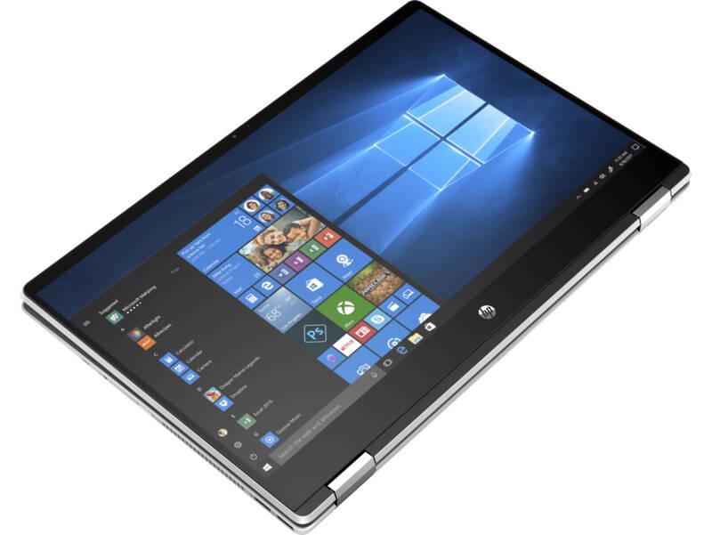 Notebook HP Pavilion x360 15-dq1001nc stříbrný, Notebook, HP, Pavilion, x360, 15-dq1001nc, stříbrný