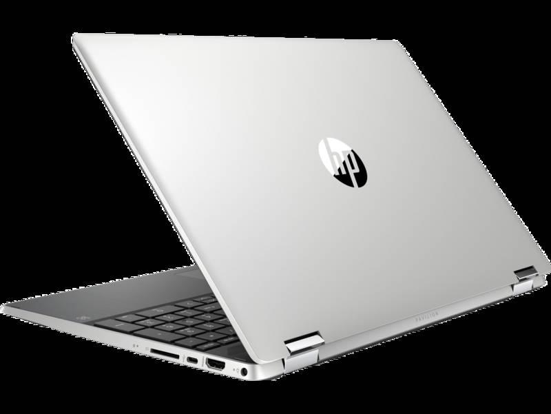 Notebook HP Pavilion x360 15-dq1002nc stříbrný, Notebook, HP, Pavilion, x360, 15-dq1002nc, stříbrný