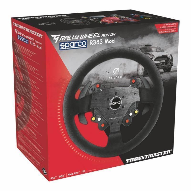 Volant Thrustmaster TM Rally Add-On Sparco R383 MOD, Volant, Thrustmaster, TM, Rally, Add-On, Sparco, R383, MOD