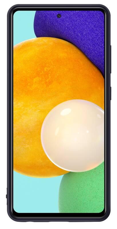 Kryt na mobil Samsung Silicon Cover na Galaxy A52 černý