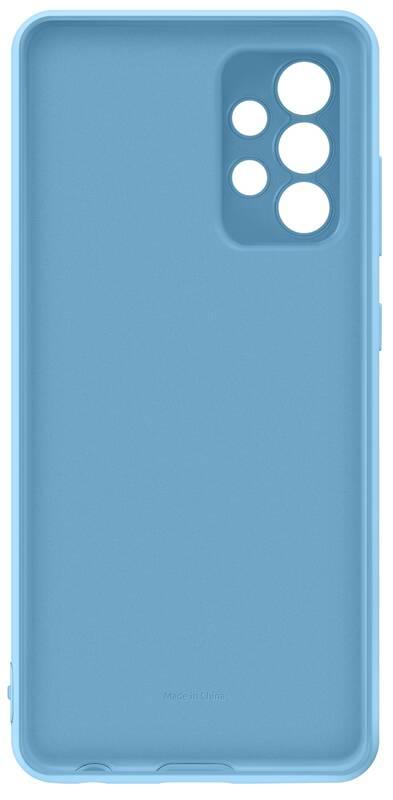 Kryt na mobil Samsung Silicon Cover na Galaxy A52 modrý, Kryt, na, mobil, Samsung, Silicon, Cover, na, Galaxy, A52, modrý