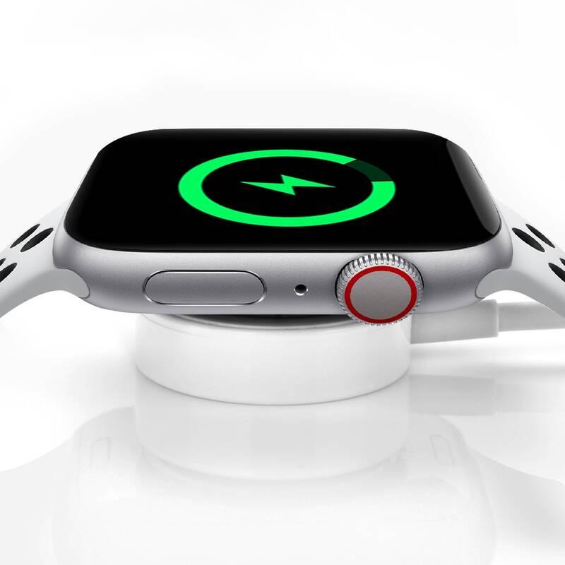 Nabíječka COTEetCI pro Apple Watch, magnetická, USB-C, 1m bílá