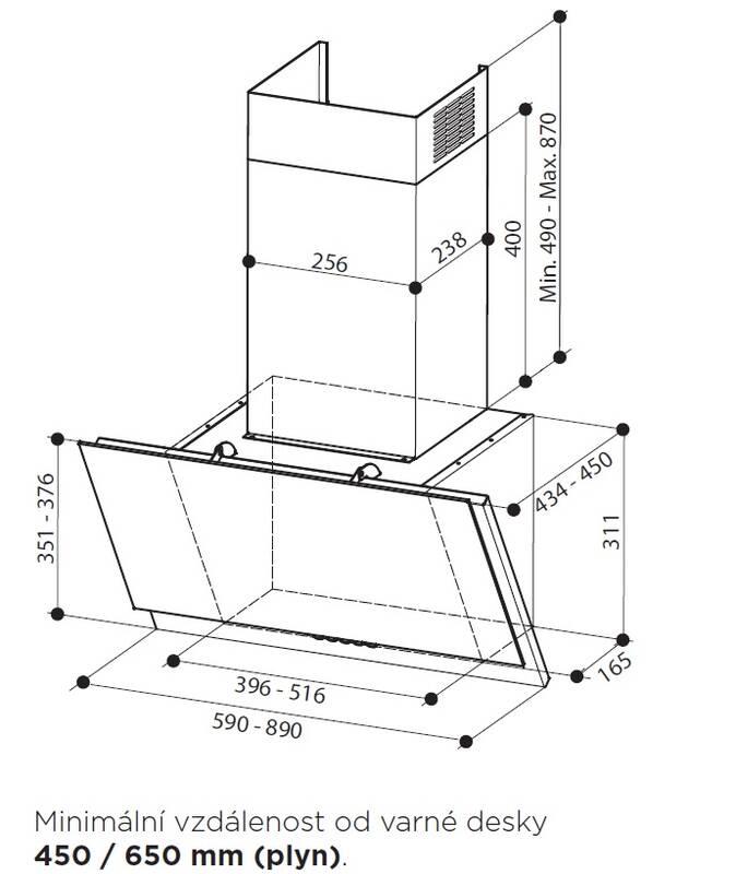 Odsavač par Faber GREXIA GRES LG X A60 nerez, Odsavač, par, Faber, GREXIA, GRES, LG, X, A60, nerez