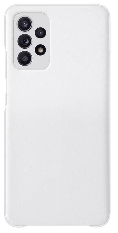 Pouzdro na mobil flipové Samsung S View Wallet Cover na Galaxy A32 LTE bílé