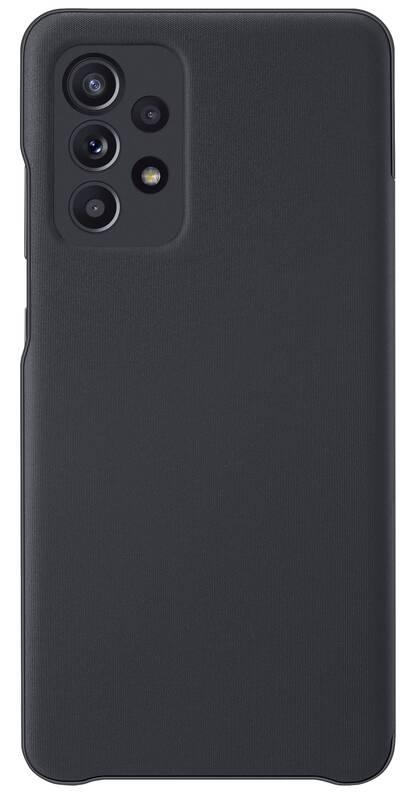 Pouzdro na mobil flipové Samsung S View Wallet Cover na Galaxy A52 černé
