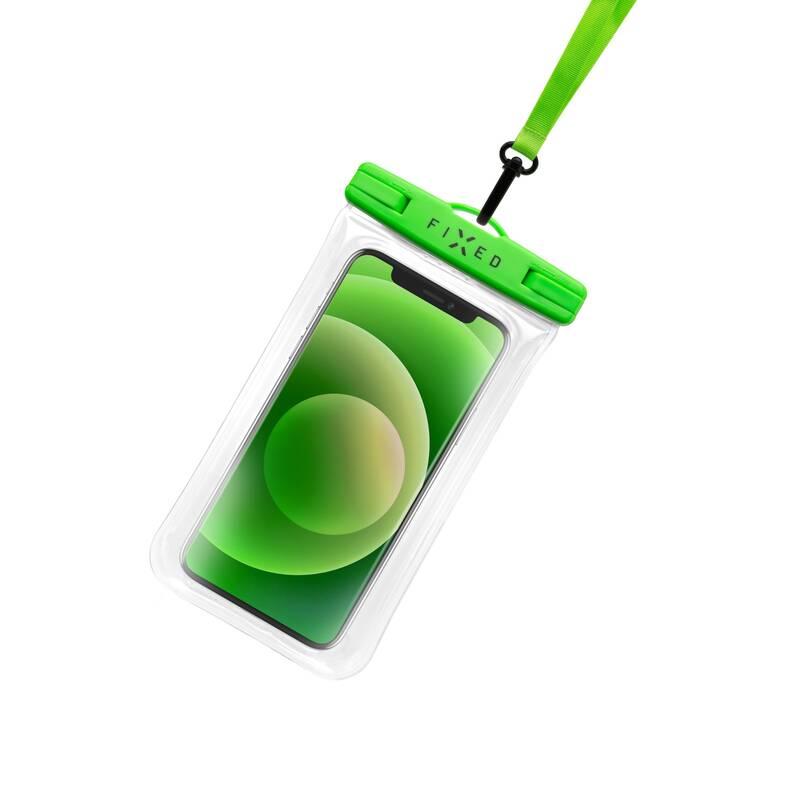 Pouzdro na mobil sportovní FIXED Float Edge, IPX8 zelené