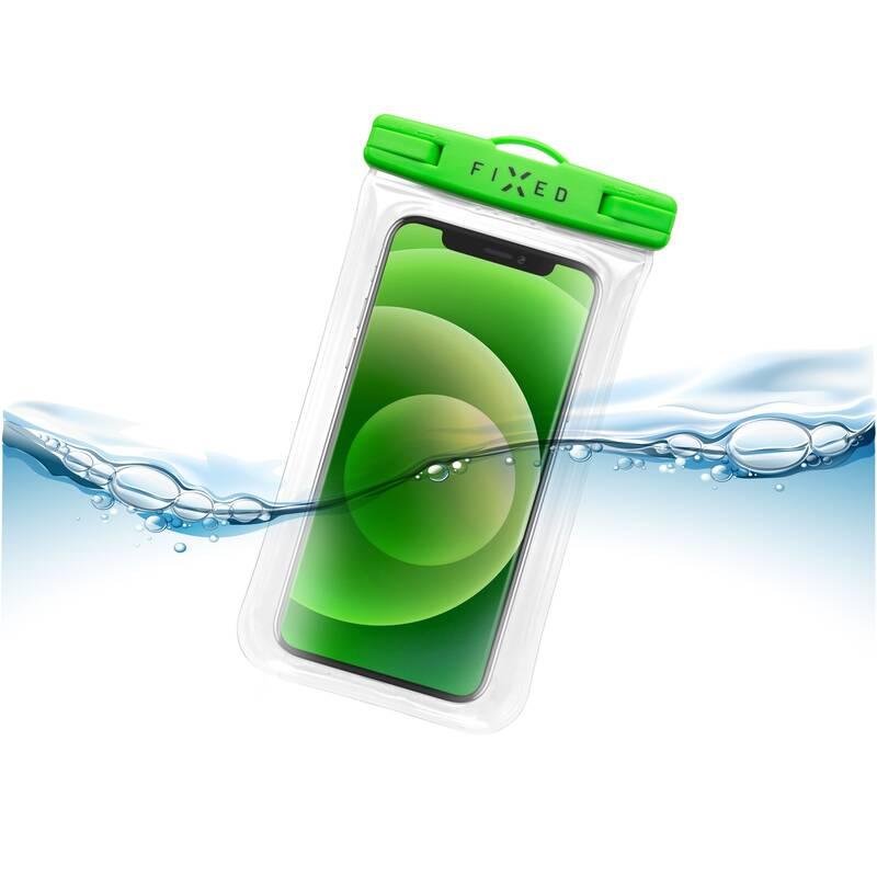 Pouzdro na mobil sportovní FIXED Float Edge, IPX8 zelené