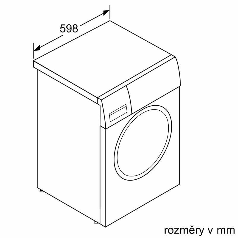 Pračka Bosch HomeProfessional WAV28EH0BY bílá, Pračka, Bosch, HomeProfessional, WAV28EH0BY, bílá