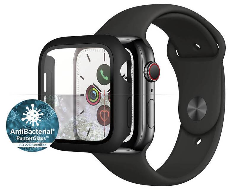 Tvrzené sklo PanzerGlass Full Protection na Apple Watch 4 5 6 SE 40mm s rámečkem černé, Tvrzené, sklo, PanzerGlass, Full, Protection, na, Apple, Watch, 4, 5, 6, SE, 40mm, s, rámečkem, černé