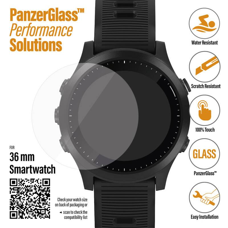 Tvrzené sklo PanzerGlass SmartWatch 36mm,