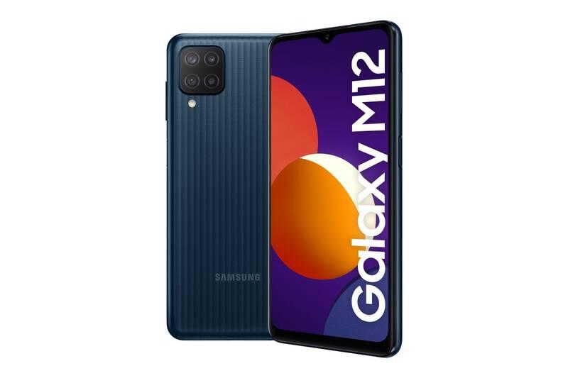 Mobilní telefon Samsung Galaxy M12 128 GB černý, Mobilní, telefon, Samsung, Galaxy, M12, 128, GB, černý