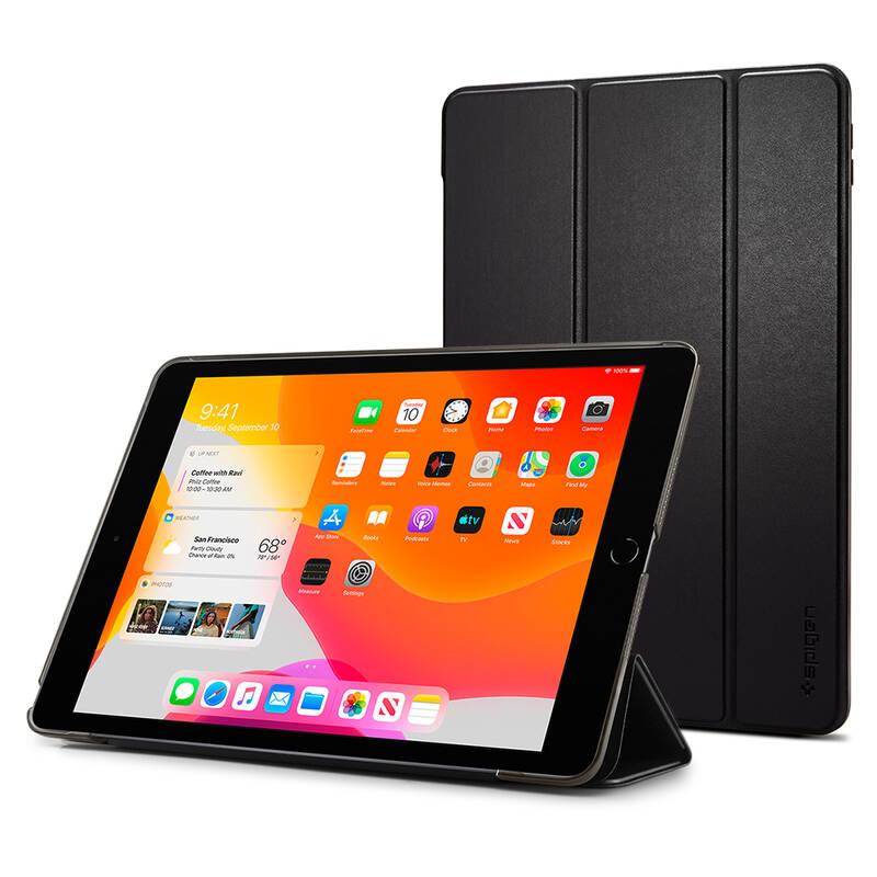 Pouzdro na tablet Spigen Smart Fold na Apple iPad 10.2" 2019 2020 černé