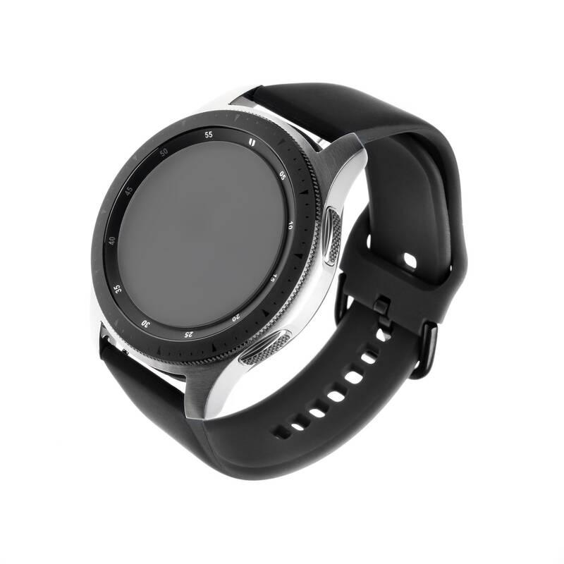 Řemínek FIXED Silicone Strap 20mm na smartwatch černý