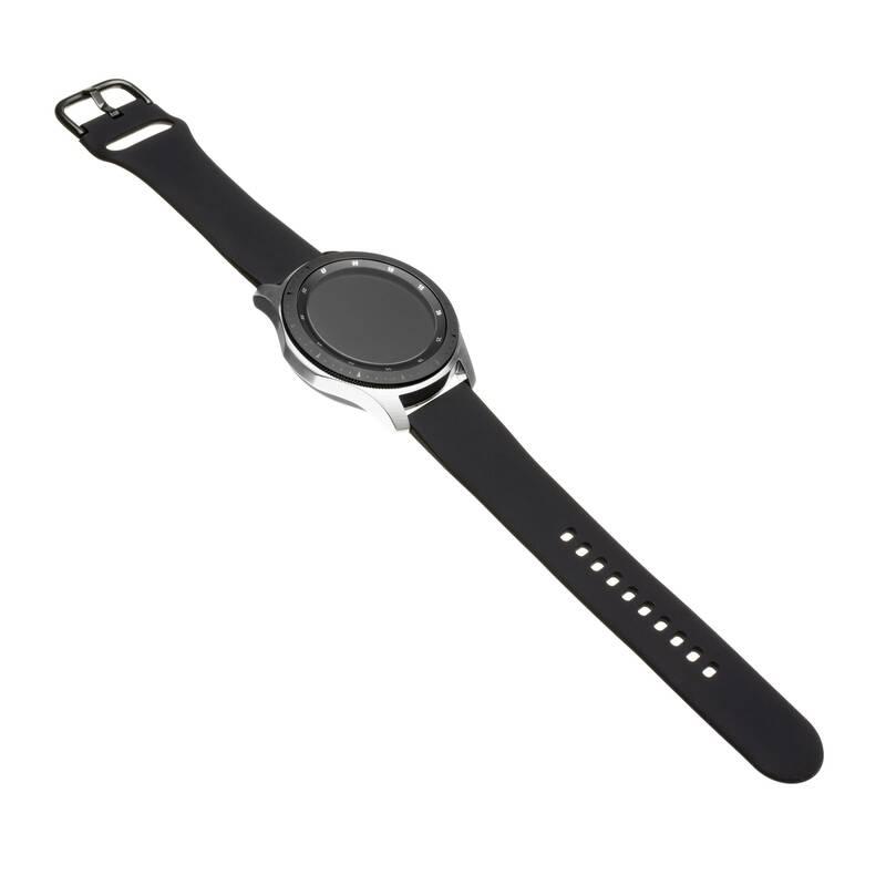 Řemínek FIXED Silicone Strap 20mm na smartwatch černý, Řemínek, FIXED, Silicone, Strap, 20mm, na, smartwatch, černý