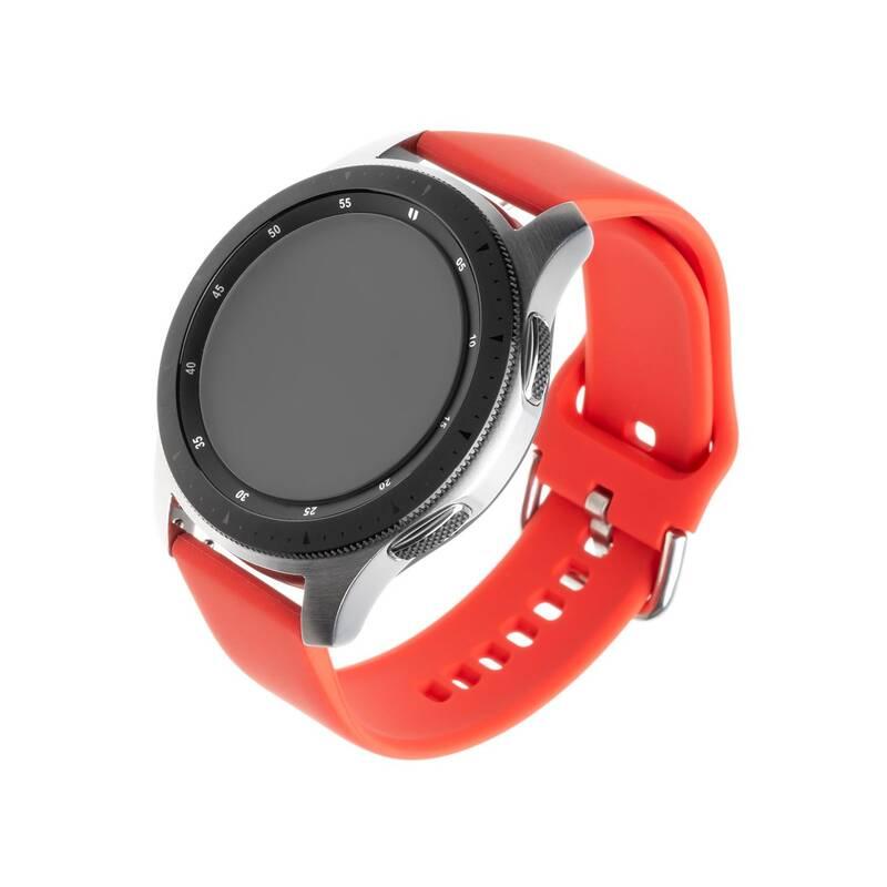 Řemínek FIXED Silicone Strap 20mm na smartwatch červený, Řemínek, FIXED, Silicone, Strap, 20mm, na, smartwatch, červený