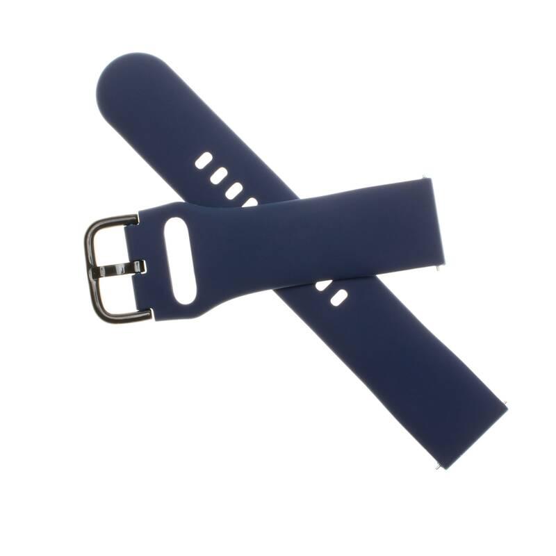 Řemínek FIXED Silicone Strap 20mm na smartwatch modrý, Řemínek, FIXED, Silicone, Strap, 20mm, na, smartwatch, modrý