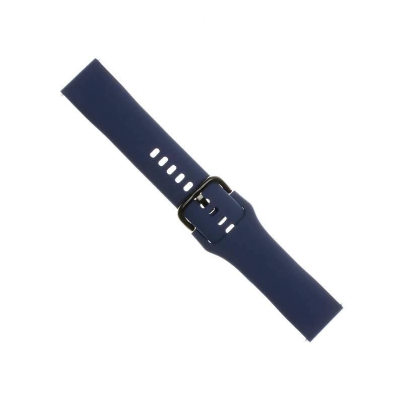 Řemínek FIXED Silicone Strap 20mm na smartwatch modrý, Řemínek, FIXED, Silicone, Strap, 20mm, na, smartwatch, modrý