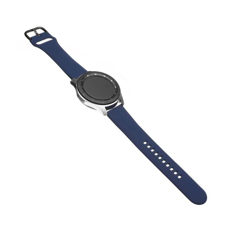 Řemínek FIXED Silicone Strap 20mm na smartwatch modrý