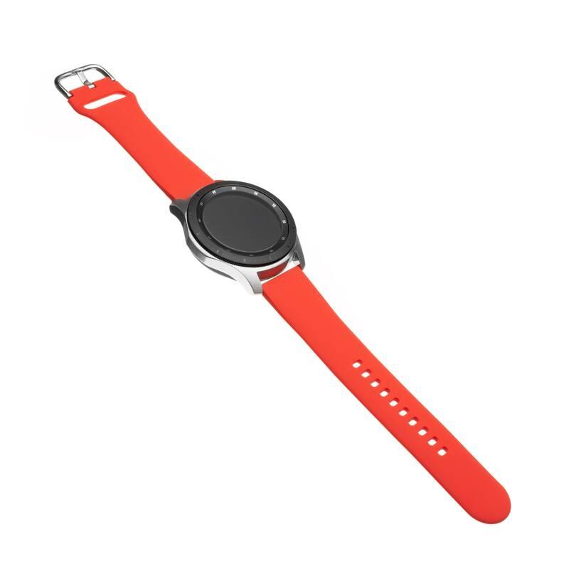 Řemínek FIXED Silicone Strap 22mm na smartwatch červený, Řemínek, FIXED, Silicone, Strap, 22mm, na, smartwatch, červený