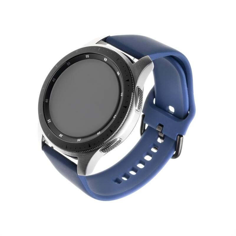 Řemínek FIXED Silicone Strap 22mm na smartwatch modrý, Řemínek, FIXED, Silicone, Strap, 22mm, na, smartwatch, modrý