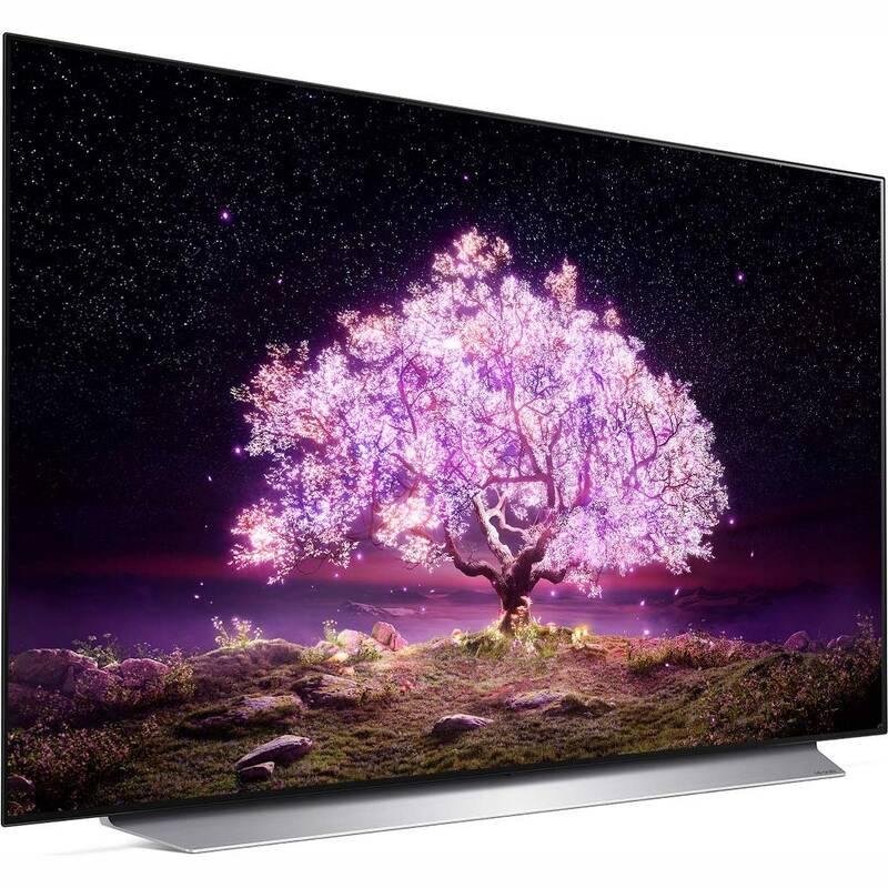 Televize LG OLED48C12 stříbrná bílá