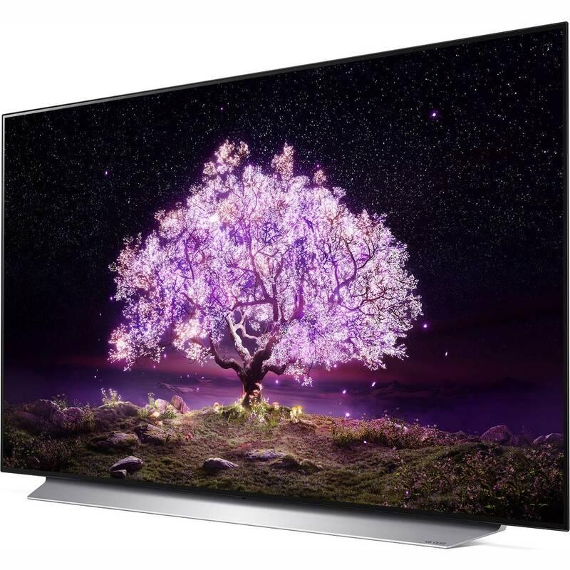 Televize LG OLED55C12 stříbrná bílá