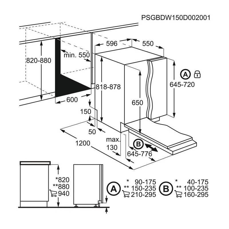 Myčka nádobí Electrolux 700 FLEX EES848200L, Myčka, nádobí, Electrolux, 700, FLEX, EES848200L