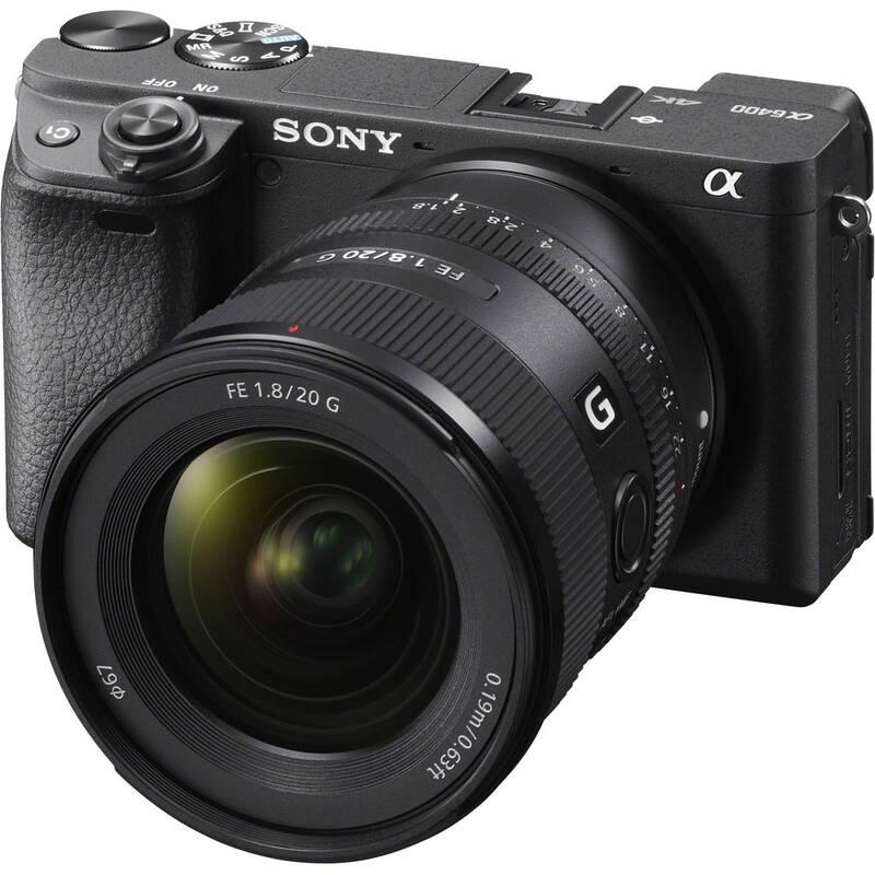 Objektiv Sony FE 20 mm F 1.8 G černý, Objektiv, Sony, FE, 20, mm, F, 1.8, G, černý