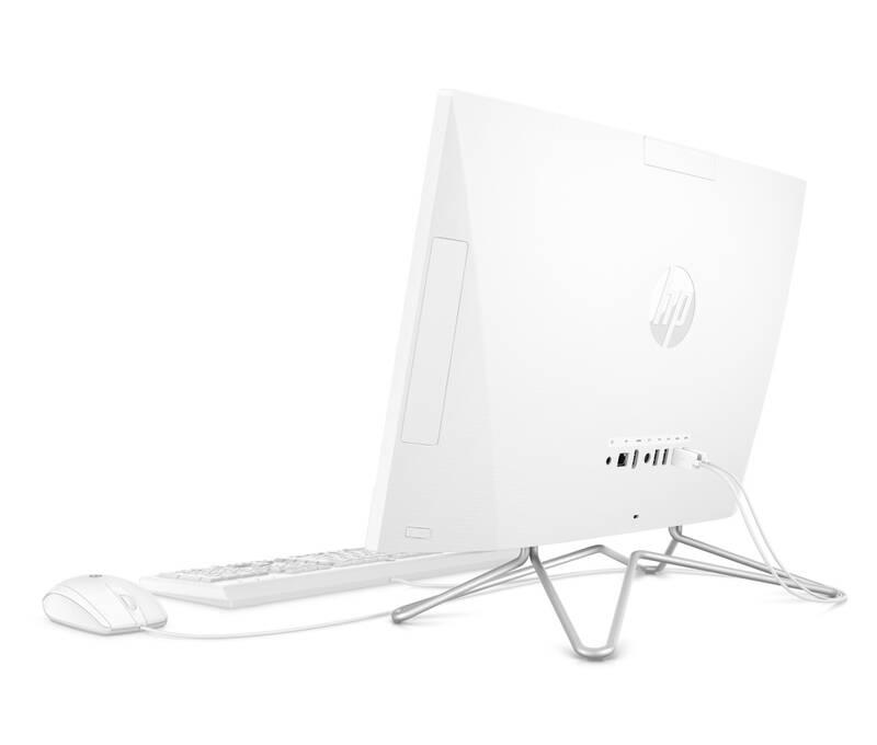 Počítač All In One HP 22-df0003nc bílý