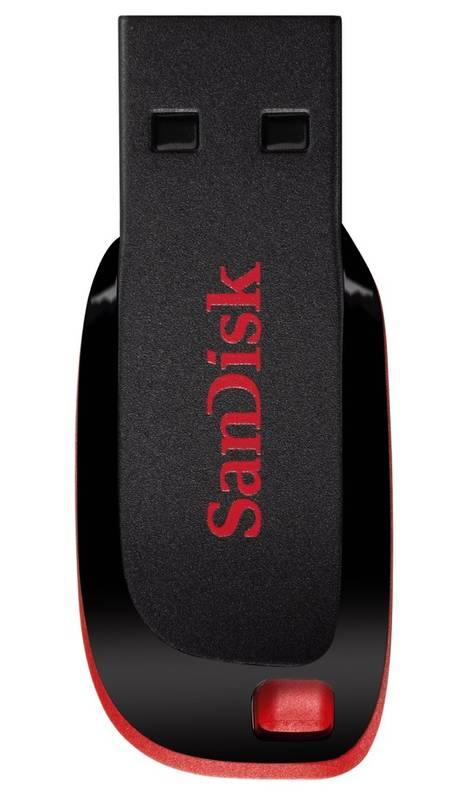 USB Flash Sandisk Cruzer Blade 16GB černý, USB, Flash, Sandisk, Cruzer, Blade, 16GB, černý