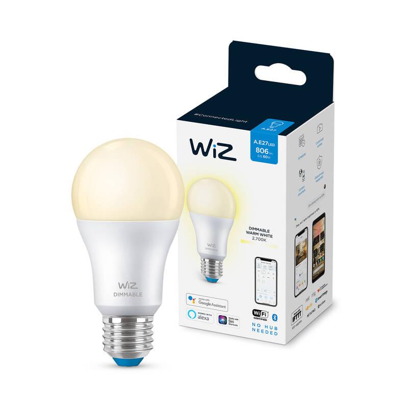 Chytrá žárovka WiZ Dimmable 8W E27 A60