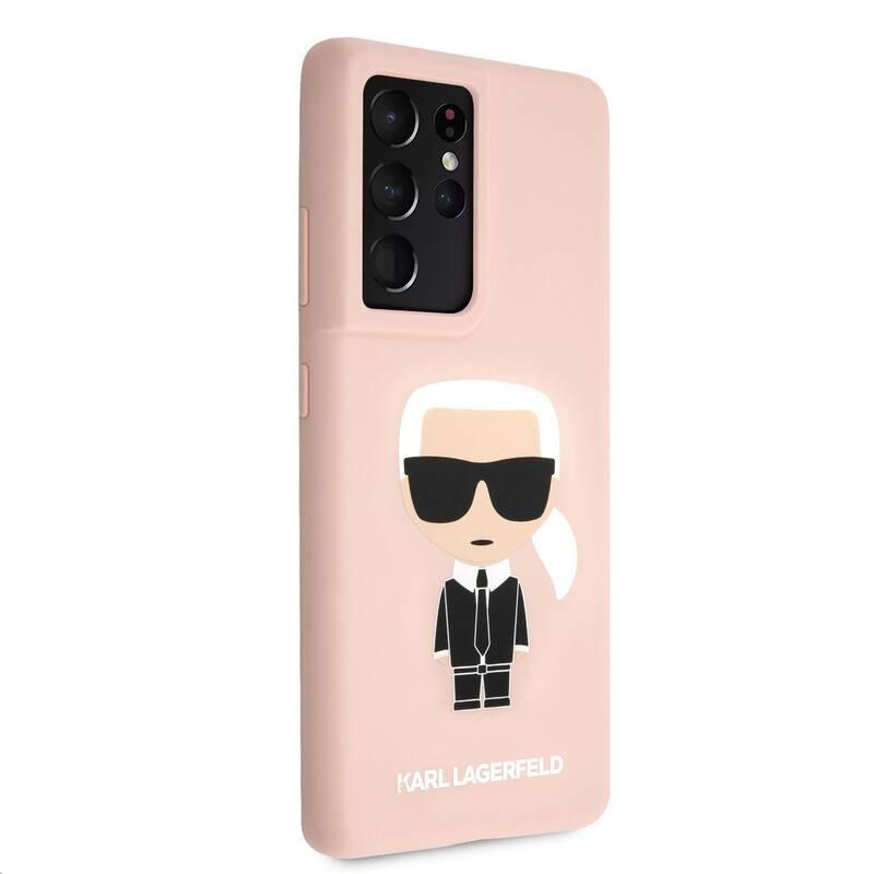 Kryt na mobil Karl Lagerfeld Iconic Full Body na Samsung Galaxy S21 Ultra 5G růžový, Kryt, na, mobil, Karl, Lagerfeld, Iconic, Full, Body, na, Samsung, Galaxy, S21, Ultra, 5G, růžový