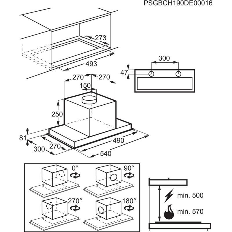 Odsavač par Electrolux 700 SENSE LFG716R