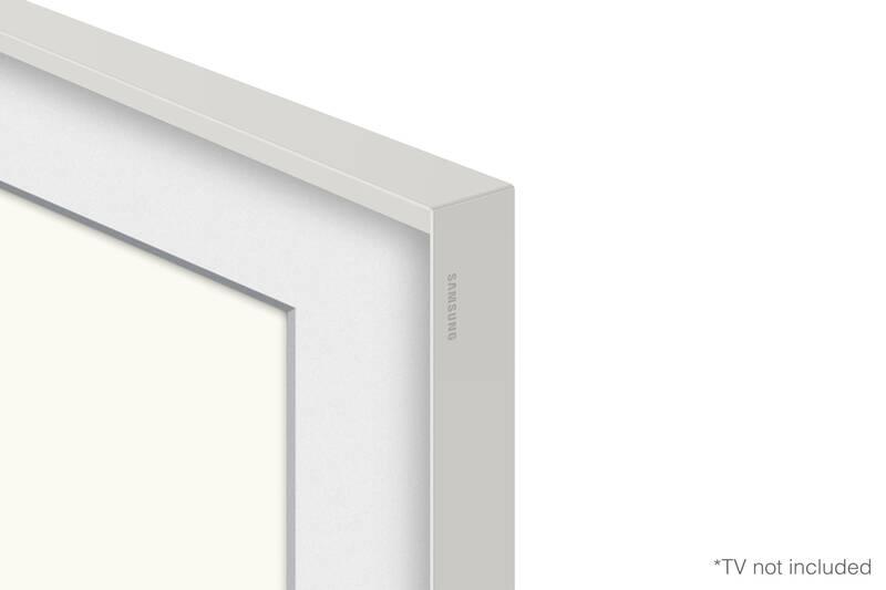 Výměnný rámeček Samsung pro Frame TV s úhlopříčkou 55" , Zkosený design bílý