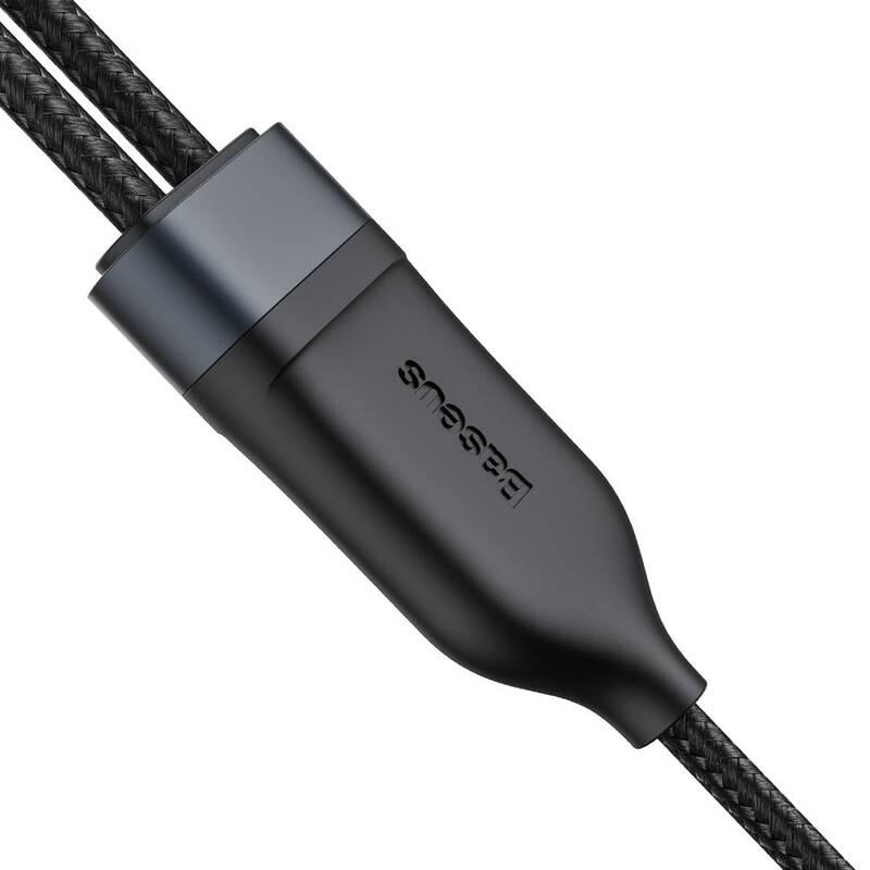 Kabel Baseus Flash Series USB-C USB-C USB-C 100W 1,5m černý