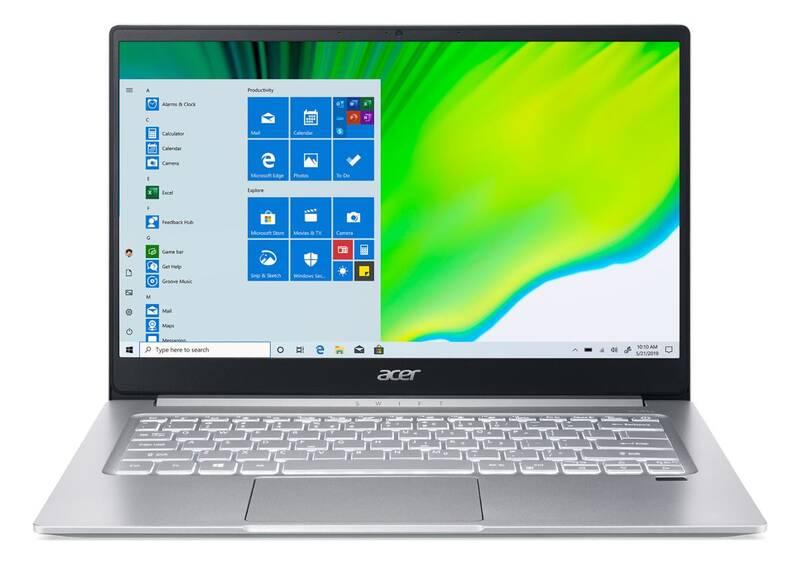 Notebook Acer Swift 3 stříbrný