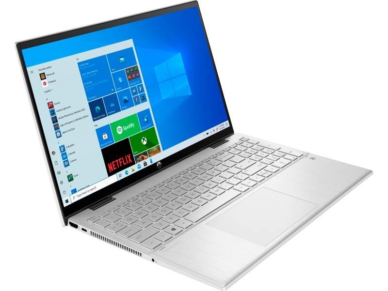 Notebook HP Pavilion x360 15-er0006nc stříbrný